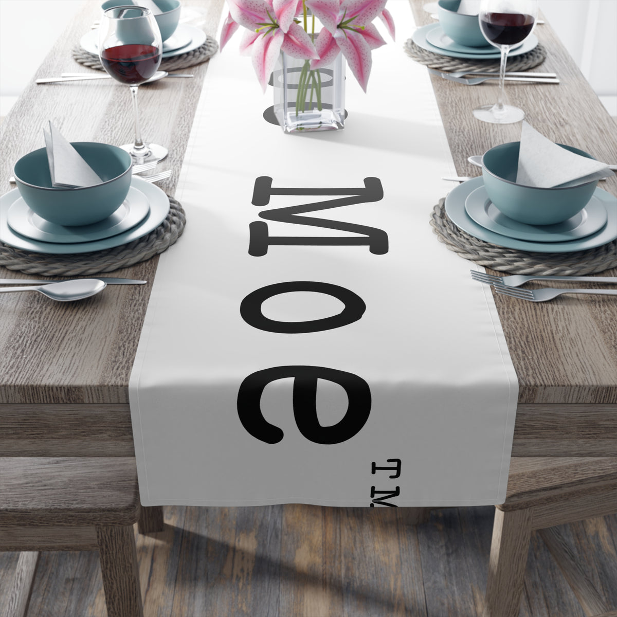 Tahoe Moe™  Mo' Living™  - Table Runner (Cotton, Poly)