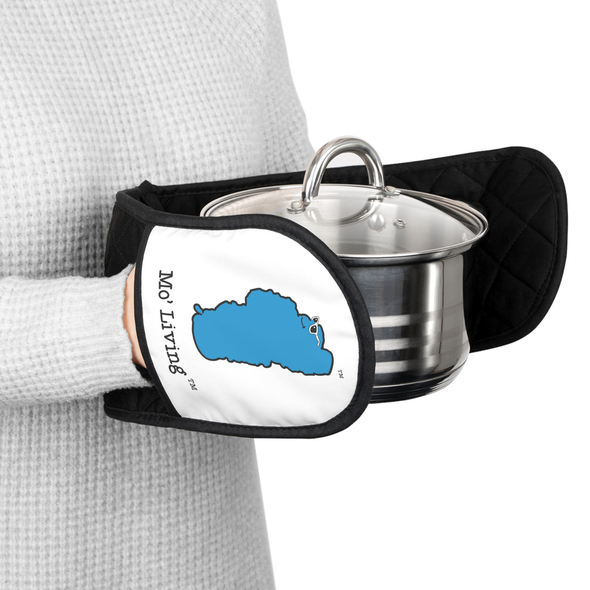 Tahoe Moe™  Mo' Living™ - Blue Cloud Oven Mitts