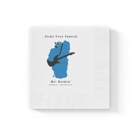 Stoke Your Passion - Rock Guitar Cocktail Napkins —  Mo' Rockin'" Paper Party Napkins