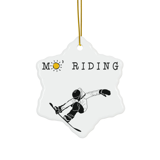 Mo' Riding - Ceramic Ornaments (Red & Green) (1pc, 3pcs, 5pcs, 10pcs)