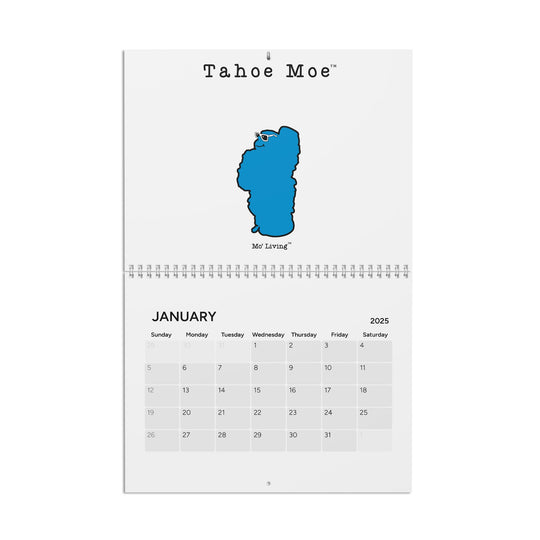 Tahoe Moe™ Mo' Living -  2025 Wall Calendar