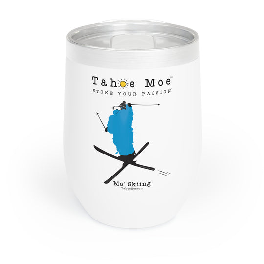 Mo' Skiing - Chill Wine Tumbler