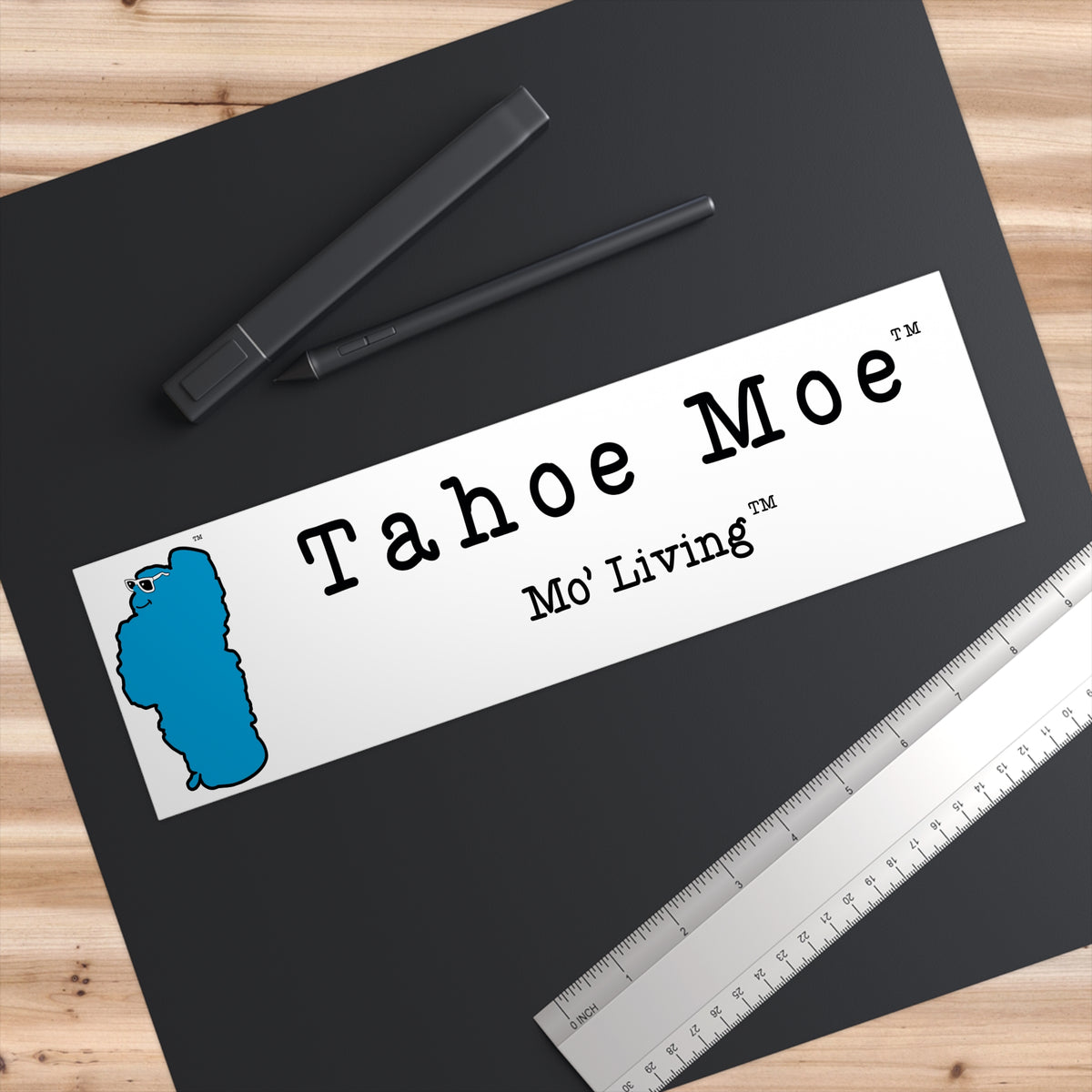 Tahoe Moe™  Mo' Living™ - Bumper Stickers