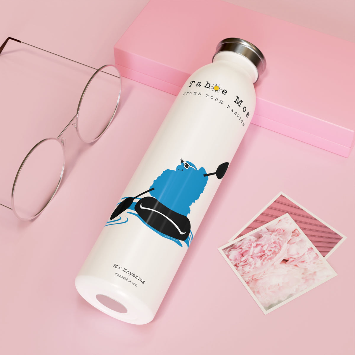Mo' Kayaking - Slim Water Bottle