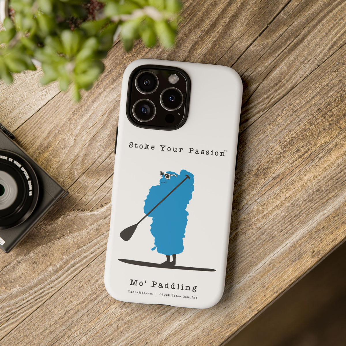 Stoke Your Passion Phone Case - Mo' Paddling  Paddleboarder Design