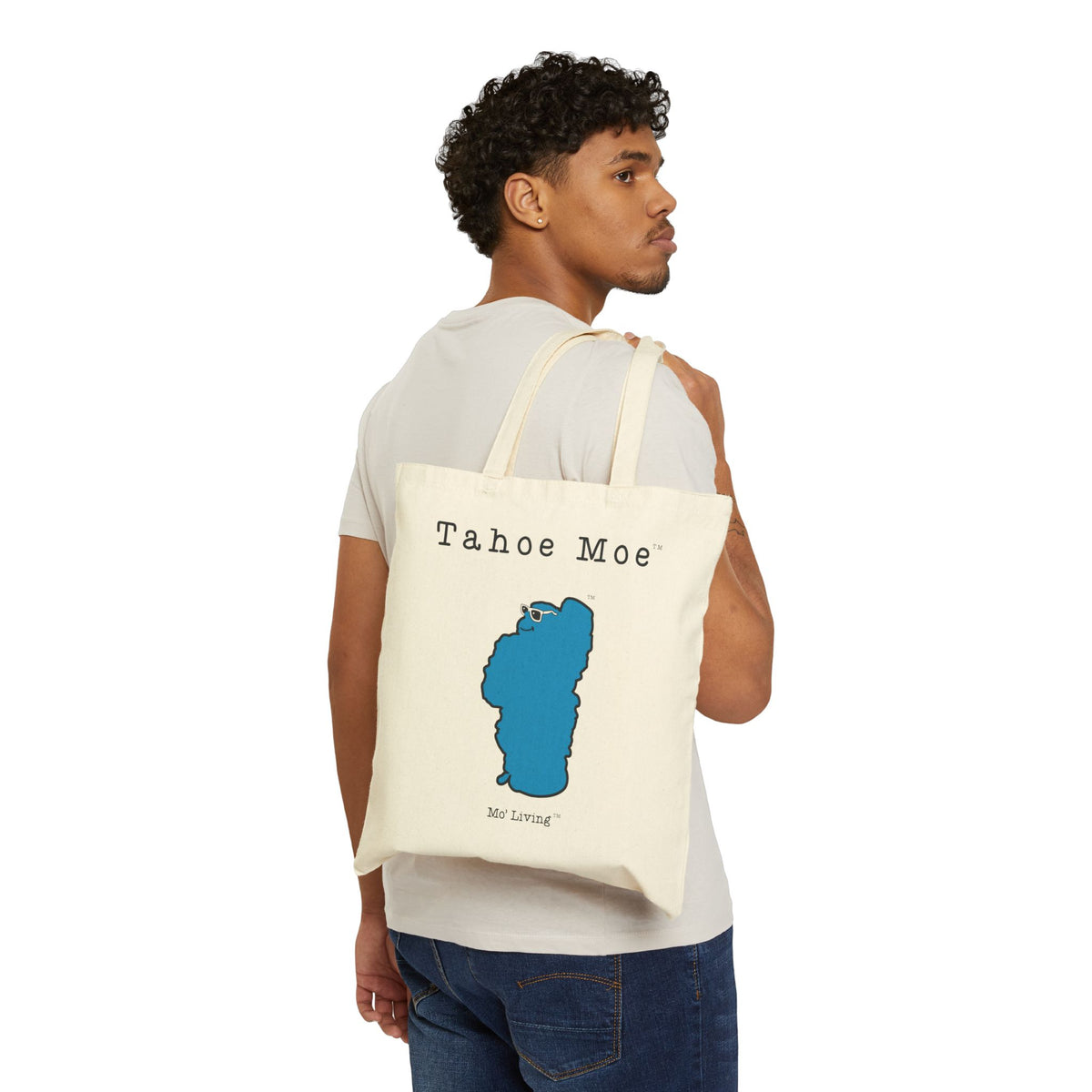 Tahoe Moe™  Mo' Living™  - Cotton Canvas Tote Bag