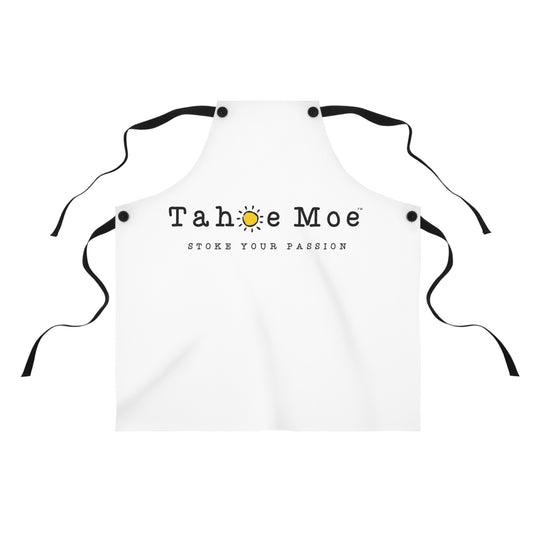 Stoke Your Passion Apron — Tahoe Moe Logo Kitchen Apron