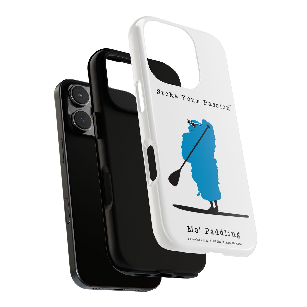 Stoke Your Passion Phone Case - Mo' Paddling  Paddleboarder Design