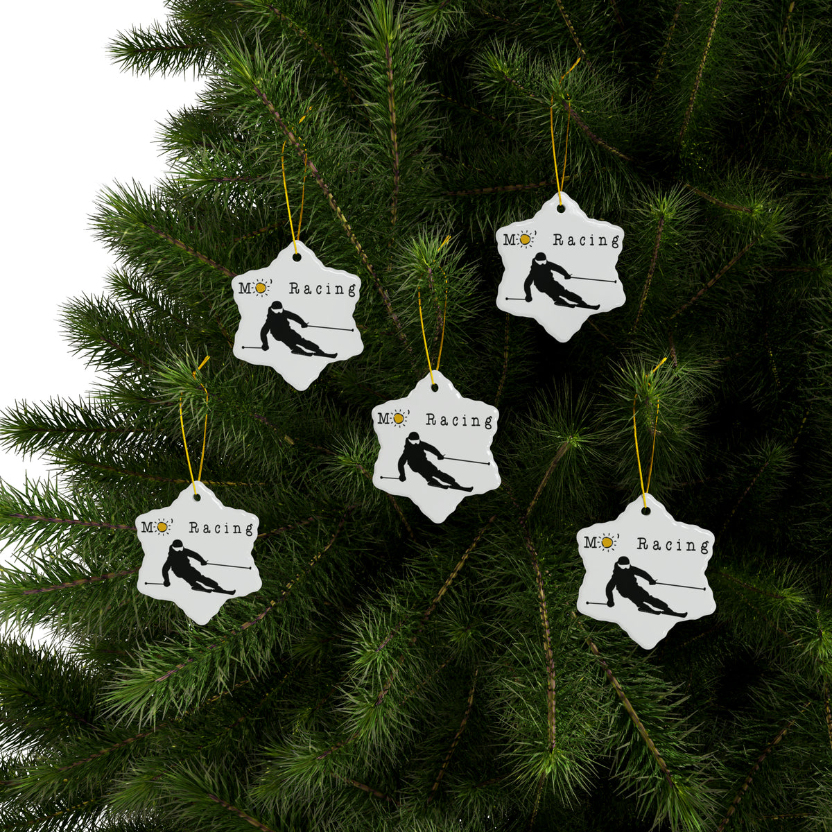 Copy of Mo' Racing - Ceramic Ornaments (Red & Green) (1pc, 3pcs, 5pcs, 10pcs)