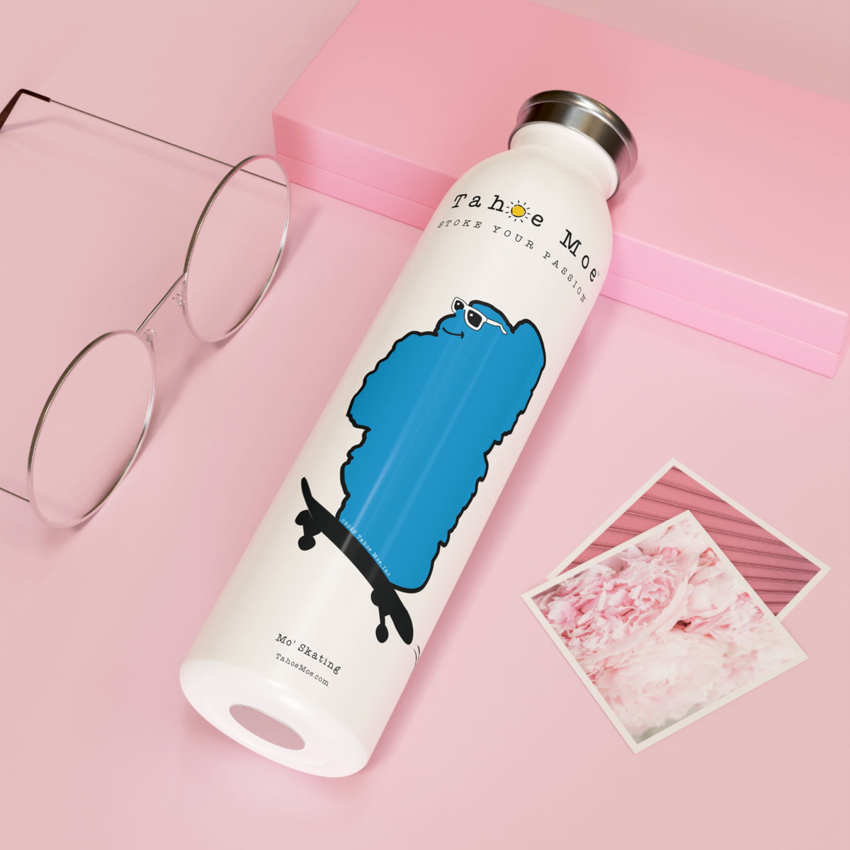 Mo' Skating - Slim Water Bottle
