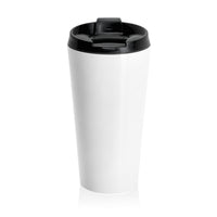 Stoke Your Passion - Rocking Stainless Steel Travel Mug —  Guitar Design