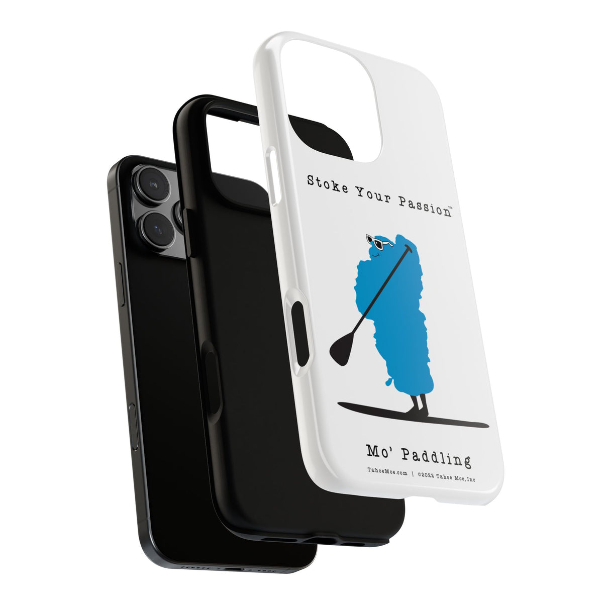 Stoke Your Passion Phone Case - Mo' Paddling  Paddleboarder Design