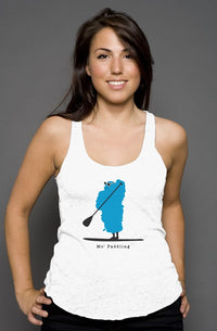 Mo' Paddling - Racerback Tank