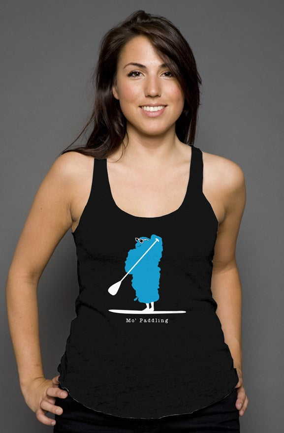 Mo' Paddling - Racerback Tank