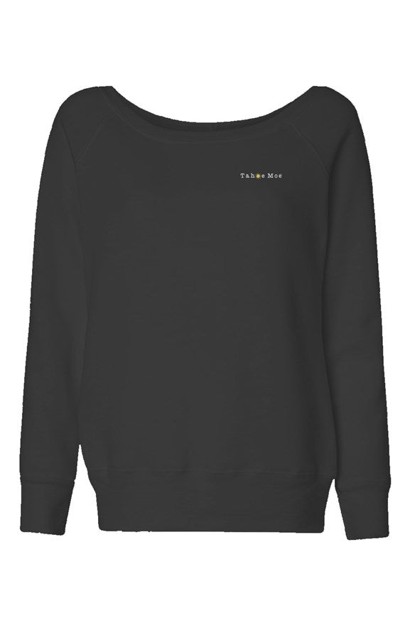 Mo' Paddling - Womens Wide Neck Sweatshirt