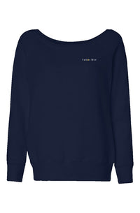 Mo' Mountain Biking - Womens Wide Neck Sweatshirt