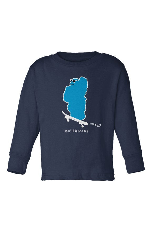 Mo' Skating - Kids Long Sleeve T-Shirt