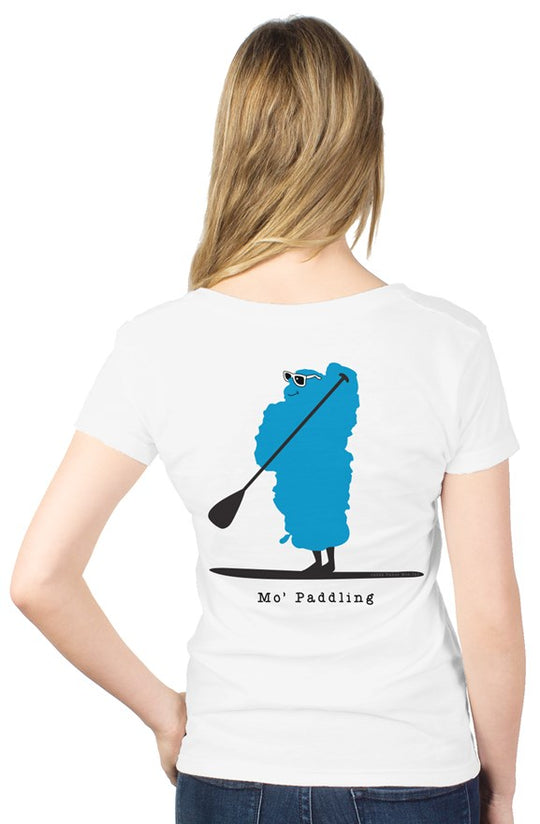Mo' Paddling - Womens V Neck