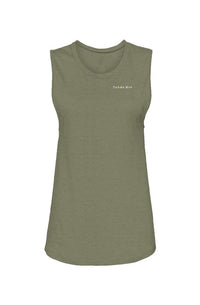  Tahoe Moe Logo - Womens Muscle Tank (left chest)