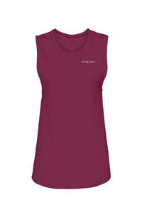  Tahoe Moe Logo - Womens Muscle Tank (left chest)