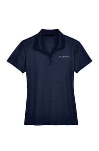 Tahoe Moe Logo - Performance Ladies' Plaited Polo (left chest)