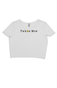 Tahoe Moe Logo - crop tee (center chest)