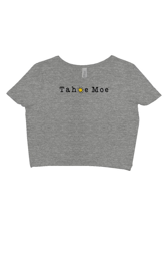 Tahoe Moe Logo - crop tee (center chest)
