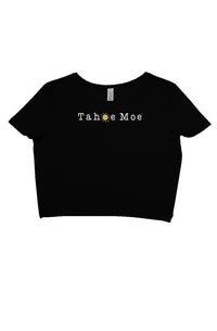 Tahoe Moe Logo - crop tee (center chest)