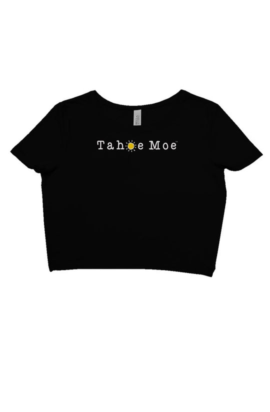 Tahoe Moe Logo - crop tee (center chest)