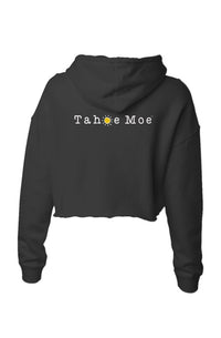 Mo' Playing Hooky - Lightweight Crop Hoodie (Design on Front)