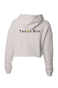 Mo' Playing Hooky - Lightweight Crop Hoodie (Design on Front)