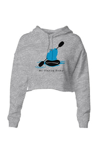 Mo' Playing Hooky - Lightweight Crop Hoodie (Design on Front)