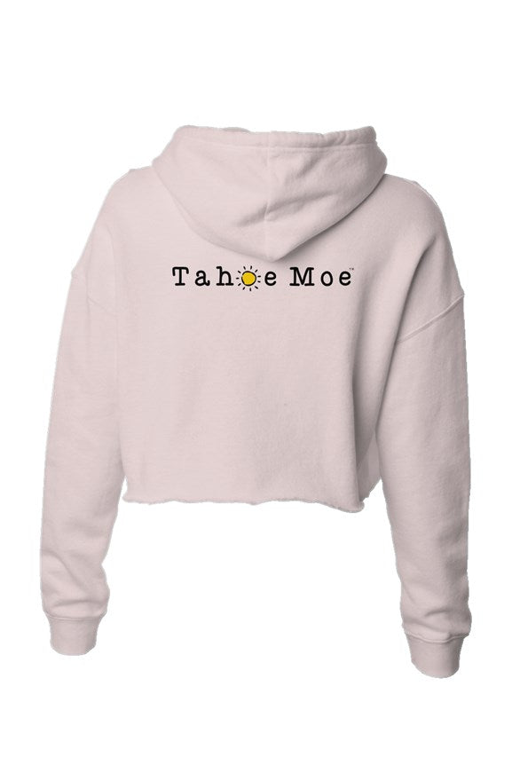 Mo' Playing Hooky - Lightweight Crop Hoodie (Design on Front)