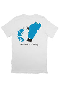 Mo' Wakeboarding - Premium T Shirt (Design on Back)