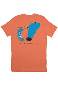 Mo' Wakeboarding - Premium T Shirt (Design on Back)