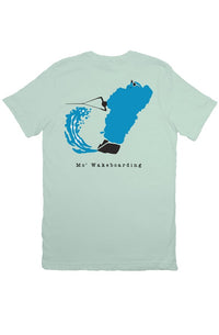 Mo' Wakeboarding - Premium T Shirt (Design on Back)