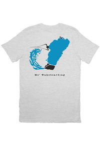 Mo' Wakeboarding - Premium T Shirt (Design on Back)