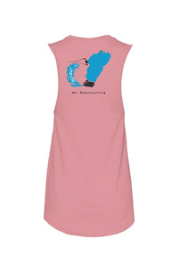 Mo' Wakeboarding - Womens Muscle Tank