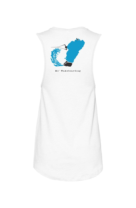 Mo' Wakeboarding - Womens Muscle Tank