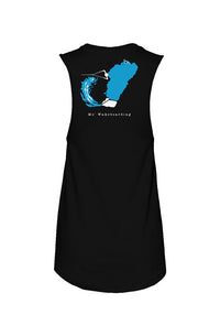 Mo' Wakeboarding - Womens Muscle Tank