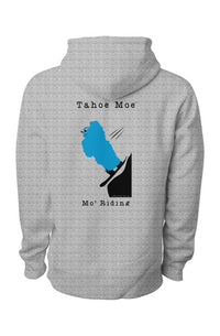 Mo' Riding - Premium Ultra Heavyweight Cross Grain Hoodie (Design on Back)