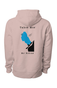 Mo' Riding - Premium Ultra Heavyweight Cross Grain Hoodie (Design on Back)