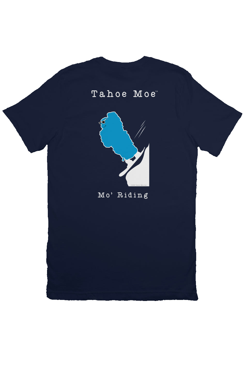 Mo' Riding - Premium T Shirt (Design on Back)
