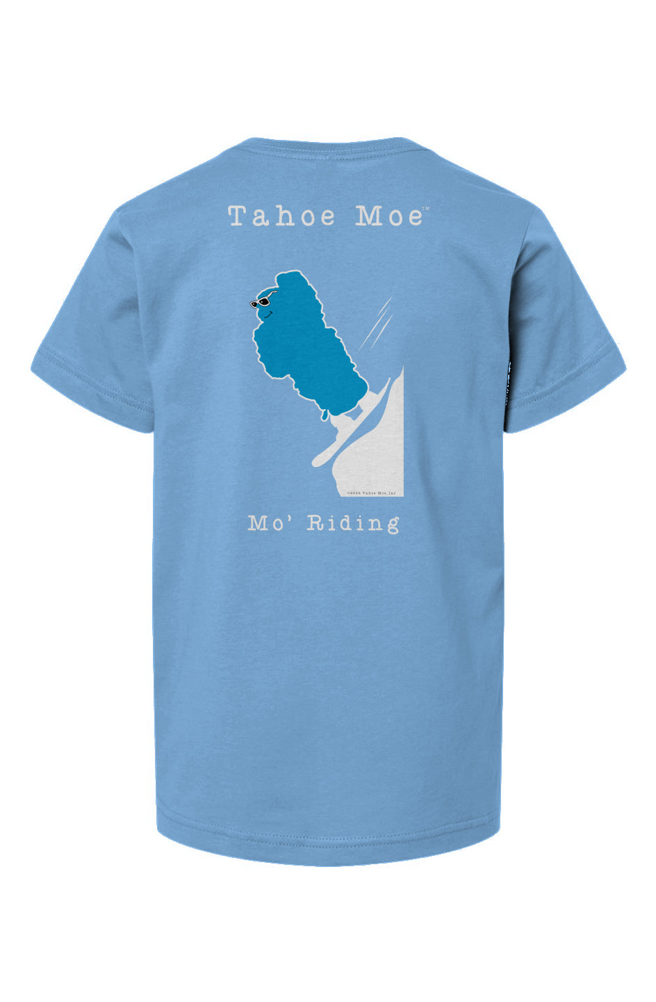 Mo' Riding - Youth Fine Jersey T-Shirt (Design on Back)