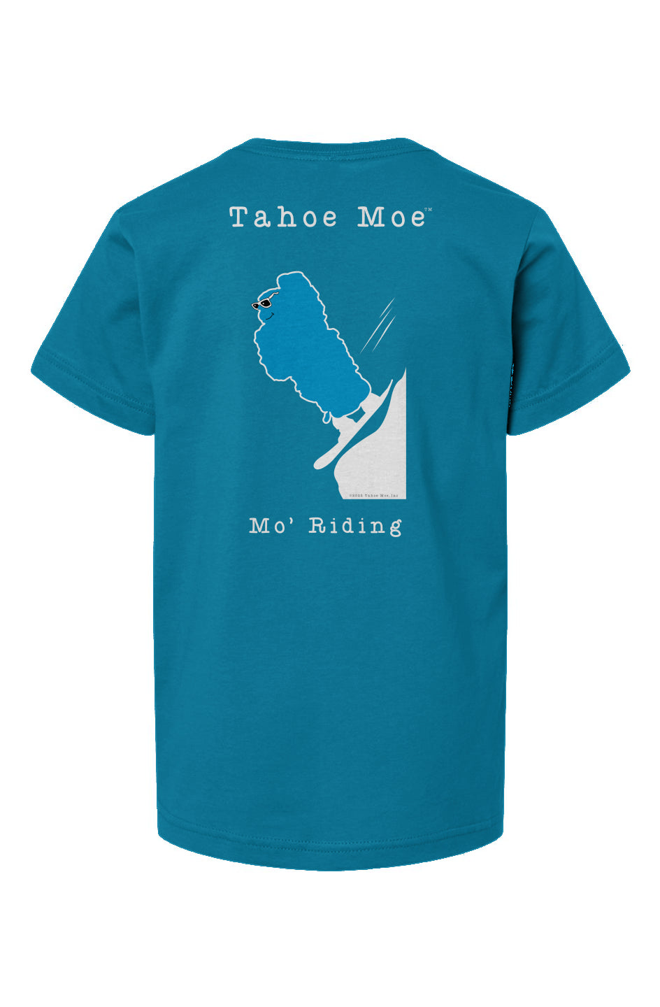 Mo' Riding - Youth Fine Jersey T-Shirt (Design on Back)