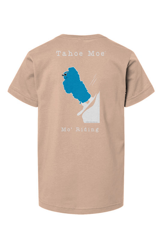 Mo' Riding - Youth Fine Jersey T-Shirt (Design on Back)