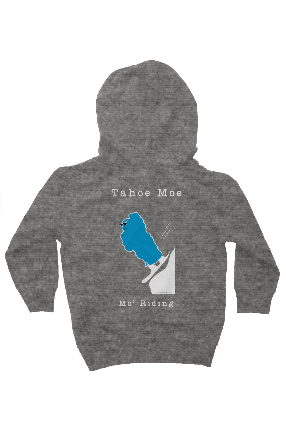 Mo' Riding - Kids Fleece Pullover Hoodie (Design on Back)