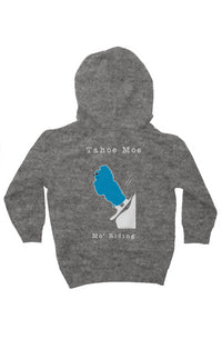 Mo' Riding - Kids Fleece Pullover Hoodie (Design on Back)