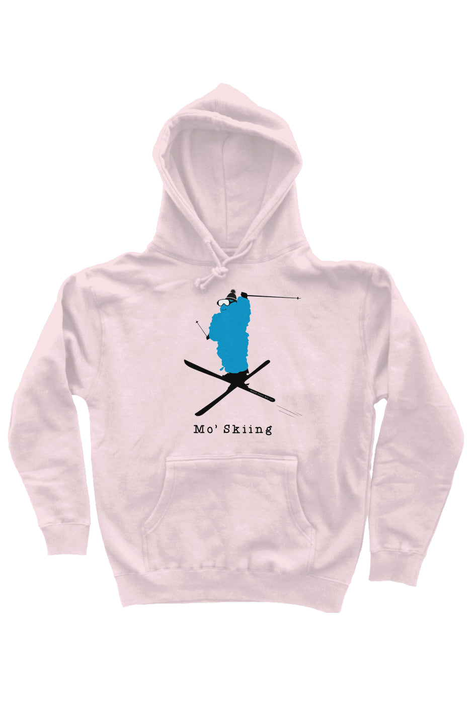 Mo' Skiing - Heavyweight Pullover Hoodie