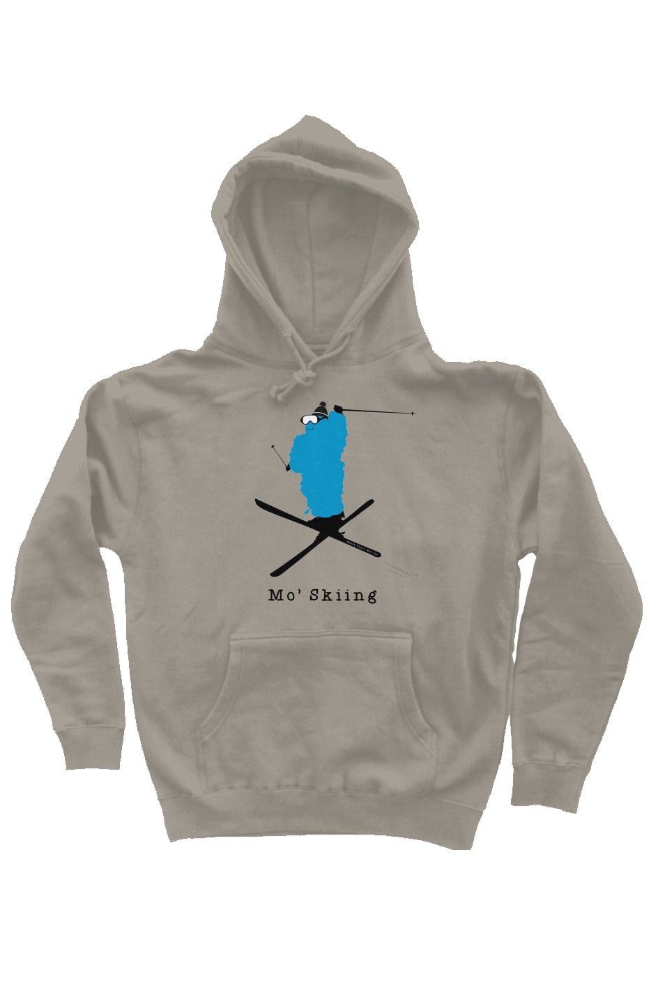 Mo' Skiing - Heavyweight Pullover Hoodie